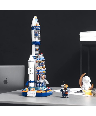 Space Exploration Rocket Building Toys Collectible Display Model Set Ideas Gift for Adults Boys Girls Age 8+（863 Pieces） $80....