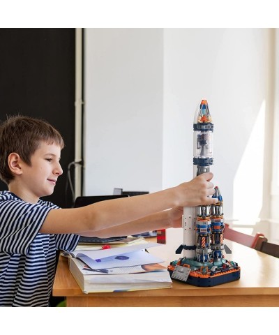 Space Exploration Rocket Building Toys Collectible Display Model Set Ideas Gift for Adults Boys Girls Age 8+（863 Pieces） $80....