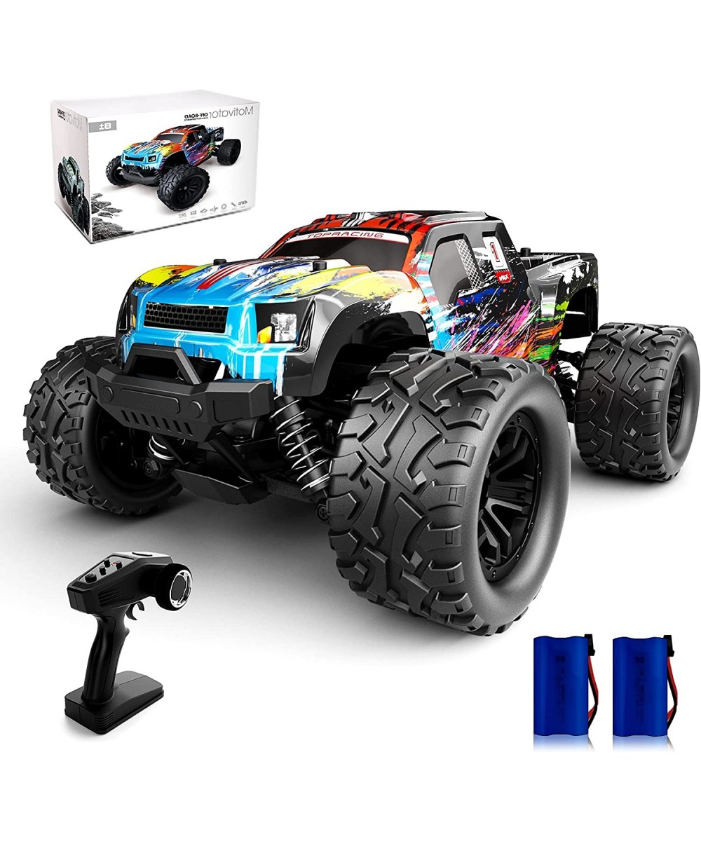 RC Cars RC Trucks for Kids Adults 1:18 Scale 38km/h 4WD High Speed Remote Control Car 2.4 Ghz All Terrain Remote Control Mons...