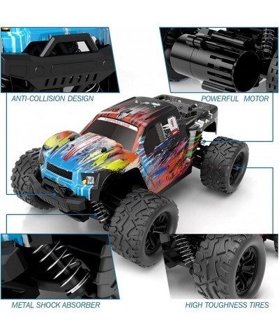 RC Cars RC Trucks for Kids Adults 1:18 Scale 38km/h 4WD High Speed Remote Control Car 2.4 Ghz All Terrain Remote Control Mons...