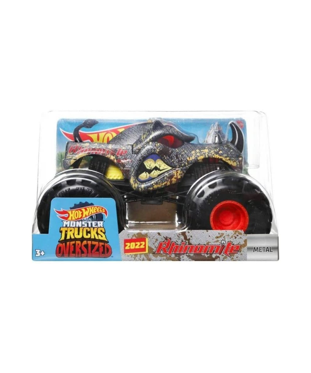 Monster Trucks Oversized 2022 Rhinomite - Green $45.94 Nature Exploration Toys