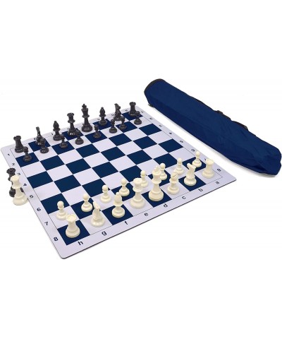 Triple Weighted Pieces and Mousepad Board Chess Set (Blue) $64.59 Board Games