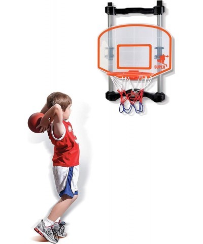 Over The Door Basketball Hoop with Shot Clock Electronic Scoring and Sound $76.35 Toy Sports Products