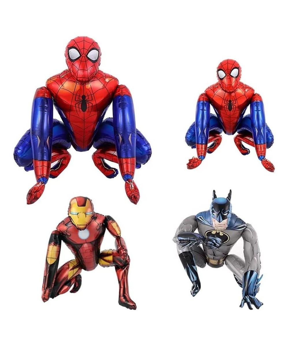 3PCS Superhero Foil Balloon Medium Size for Kid Toddler Birthday Decoration Party Supplies Iron Spidey Large Super Hero Ballo...