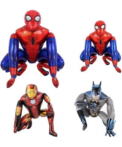 3PCS Superhero Foil Balloon Medium Size for Kid Toddler Birthday Decoration Party Supplies Iron Spidey Large Super Hero Ballo...