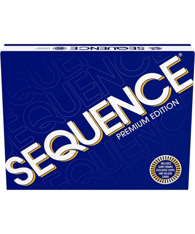 Sequence Premium Edition - Stunning Set with Giant Board (20.25 x 26.25 inches) Exclusive Chips and Deluxe Cards Blue $58.59 ...