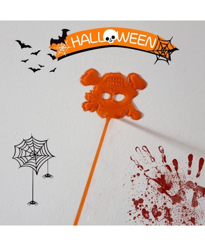 36pcs Halloween Sticky Hands Toys for Kids Skull Skeleton Bat Ghost Pumpkin Styles Sticky Stretchy Toys for Halloween Party F...