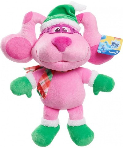 Blue's Clues & You! Holiday Magenta 15-Inch Large Plush Stuffed Animal Magenta Dog $49.55 Stuffed Animals & Teddy Bears