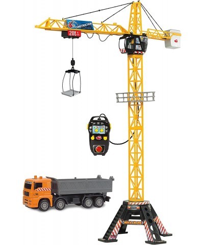 48" Mega Crane and Truck Vehicle and Playset $49.70 Kids' Play Construction Vehicles