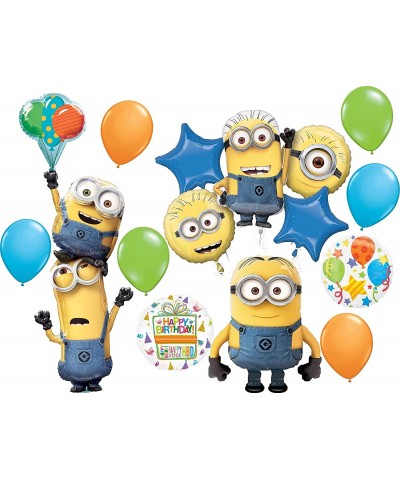 Despicable Me Party Supplies Birthday Balloon Bouquet Decorations $51.32 Kids' Party Decorations