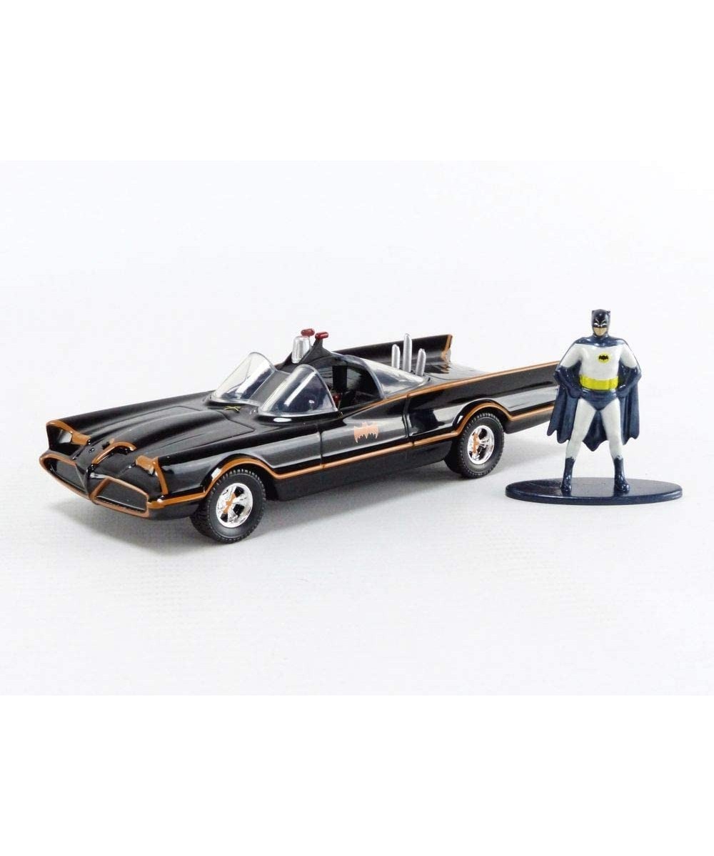 DC Comics 1:32 Classic TV Series 1966 Batmobile Die-cast Car with Batman Figure Toys for Kids and Adults $26.96 Kids' Play Ca...