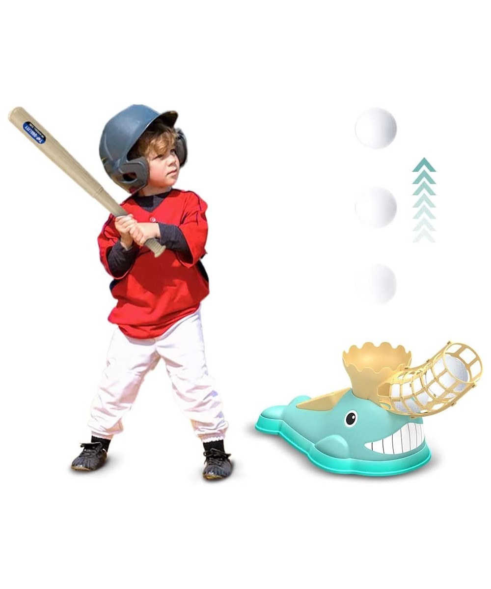 Baseball Pitching Machine Baseball Pitcher Play Set Sports&Outdoor Play Toys for Kids Toddler Indoor Sports Games Backyard Ga...