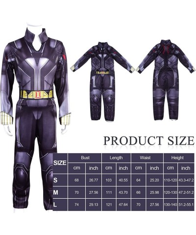 Girls Black Widow Cosplay Black Widow Cosplay Costume Superhero Halloween Outfit Costumes Jumpsuit for Girls $56.99 Kids' Cos...