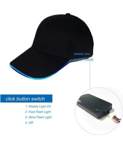 Fashion LED Light Up Baseball Hat Glow Party Cap $29.97 Kids' Party Hats