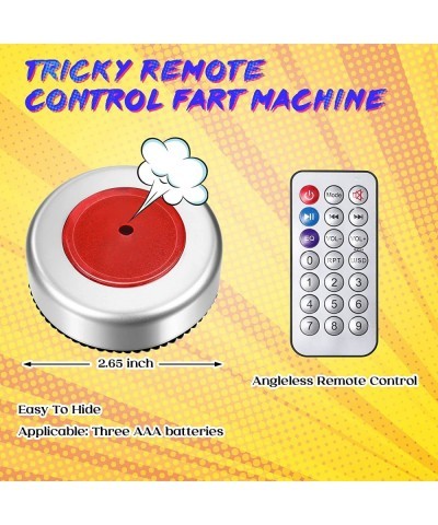 2 Pack Remote Controlled Farting Machine Funny Gag Sound Machine Joke Prank Fart Machine with Remote Fart Toy Wireless Contro...