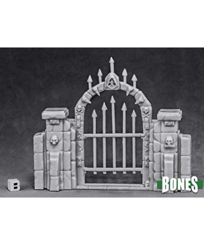 Miniatures Graveyard Fence Gate 77527 Bones Unpainted Plastic Scenery $15.40 Game Accessories