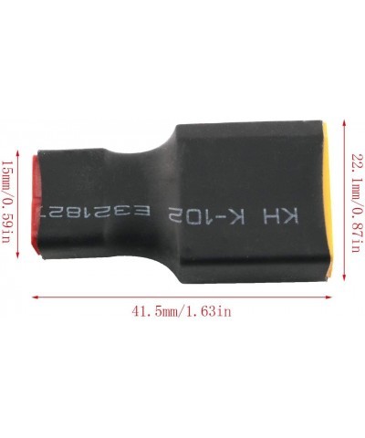 2-Pack Male XT90 to Female T-Plug Deans Connector Adapter Without Wire RC Drone Connector Battery Accessories RC Parts $15.70...