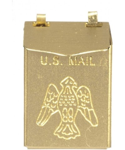 Dollhouse Miniature 1:12 Scale Brass Mailbox S8519 $17.80 Dollhouse Accessories