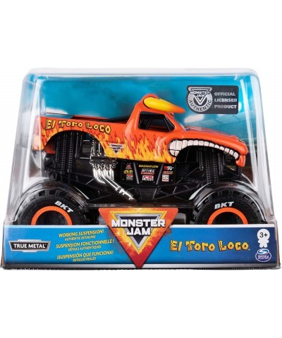 Official El Toro Loco Monster Truck Die-Cast Vehicle 1:24 Scale $51.57 Kids' Play Trucks