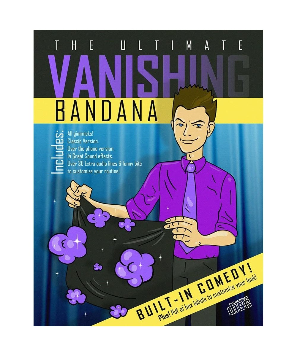 The Ultimate Vanishing Bandana - Trick $66.87 Magic Kits & Accessories