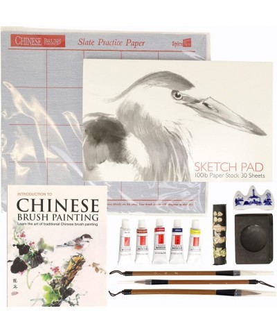 Adult Art Craft & Hobby Kits Introduction to Chinese Brush Painting Multi Colors 06826 $56.56 Craft Kits