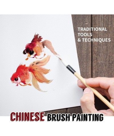 Adult Art Craft & Hobby Kits Introduction to Chinese Brush Painting Multi Colors 06826 $56.56 Craft Kits