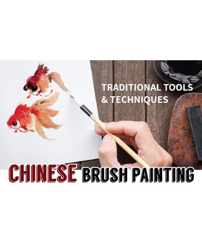 Adult Art Craft & Hobby Kits Introduction to Chinese Brush Painting Multi Colors 06826 $56.56 Craft Kits