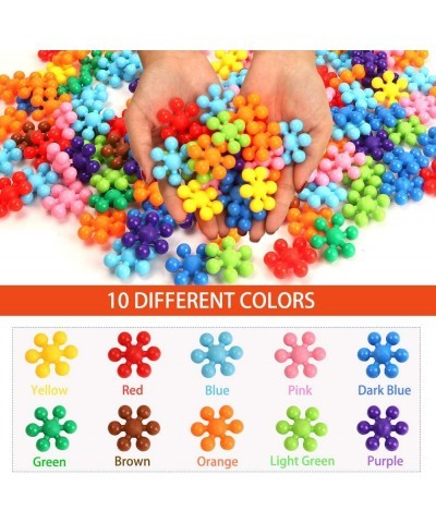 330 pcs Building Blocks Educational Building Toys Stem Toys Building Discs Sets Interlocking Solid Plastic for Preschool Todd...