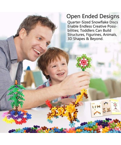 330 pcs Building Blocks Educational Building Toys Stem Toys Building Discs Sets Interlocking Solid Plastic for Preschool Todd...