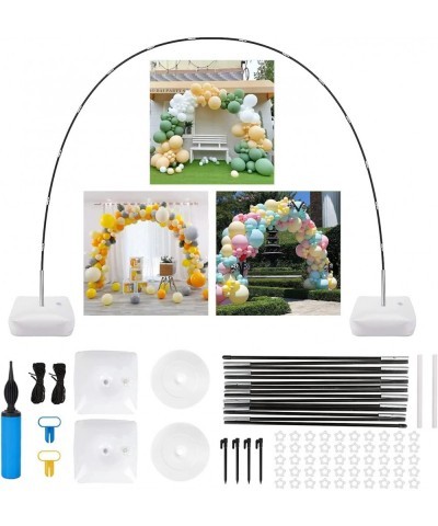 Adjustable Balloon Arch Stand Kit With Water Fillable Base for Different Party Backdrop Tool for Birthday Baby Shower Graduat...