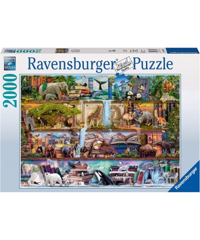 Aimee Stewart: Wild Kingdom Shelves-2000 Piece Jigsaw Puzzle $55.88 Jigsaw Puzzles