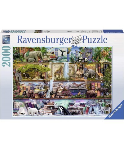 Aimee Stewart: Wild Kingdom Shelves-2000 Piece Jigsaw Puzzle $55.88 Jigsaw Puzzles