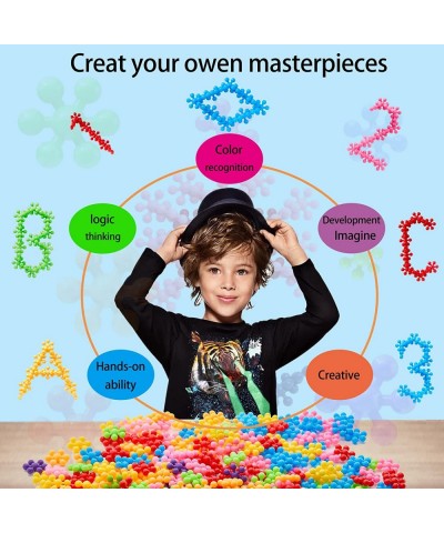 220 Pcs Building Blocks Toys Interlocking Solid Plastic Building Blocks Set Early STEM Educational Toy for Preschool Kids Sor...