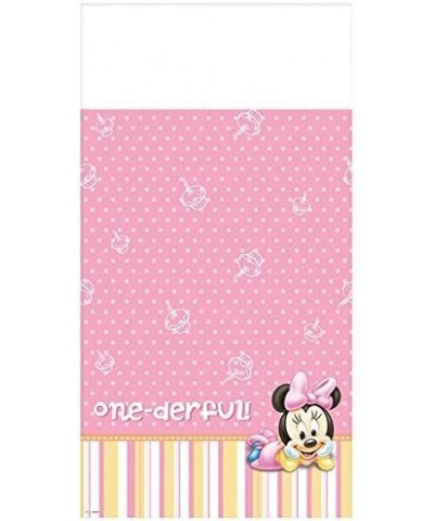 Minnie Mouse 1st Birthday Table Cover $19.30 Kids' Party Tablecovers