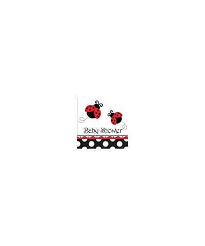 Ladybug Fancy Baby Shower Luncheon Napkins 16-Count $16.94 Kids' Party Tableware