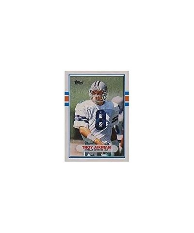 Troy Aikman 1989 Traded Rookie Football Card 70-T - Shipped In Protective Display Case! $32.09 Trading Cards & Accessories