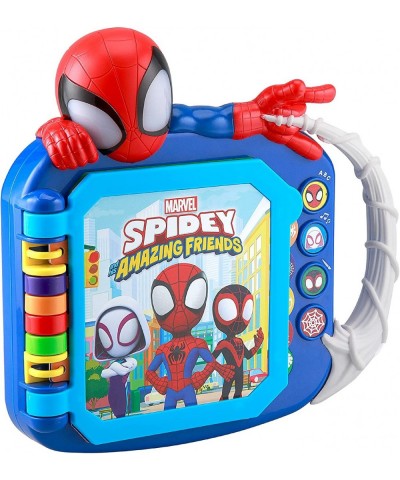 Spidey and His Amazing Friends Book Toddler Toys with Built-in Preschool Learning Games Educational Toys for Fans of Spiderma...