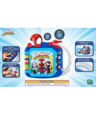 Spidey and His Amazing Friends Book Toddler Toys with Built-in Preschool Learning Games Educational Toys for Fans of Spiderma...