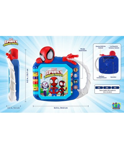 Spidey and His Amazing Friends Book Toddler Toys with Built-in Preschool Learning Games Educational Toys for Fans of Spiderma...