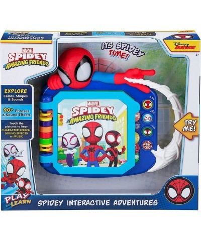 Spidey and His Amazing Friends Book Toddler Toys with Built-in Preschool Learning Games Educational Toys for Fans of Spiderma...