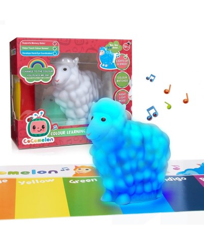 CoComelon Toys Musical Color Learning Sheep | Changes to Match Colors | Plays Baa Baa Black Sheep Nursery Rhyme | Night Light...