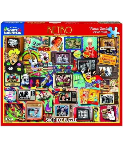 Puzzles Retro Jigsaw Puzzle 500 Piece Jigsaw Puzzle $28.36 Jigsaw Puzzles