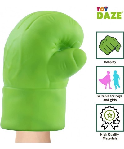 Hulk Gloves Kids Superhero Costume Accessories Superhero Costumes Gloves Cosplay for Hulk Birthday Party (1 Pair) $45.40 Kids...