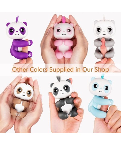 Interactive Electronic Finger Panda for Kids Smart Baby Panda Toy Reflexive Reaction to Touch (Blue) $21.59 Electronic Pets