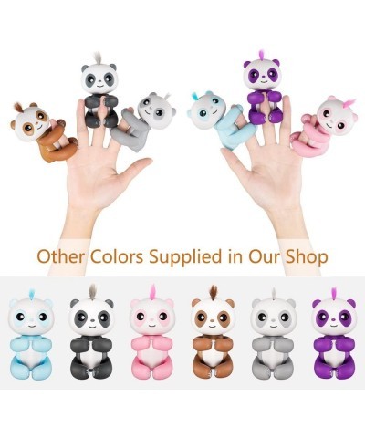 Interactive Electronic Finger Panda for Kids Smart Baby Panda Toy Reflexive Reaction to Touch (Blue) $21.59 Electronic Pets