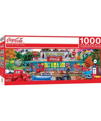 1000 Piece Jigsaw Puzzle for Adults Family Or Kids - Coca-Cola Stop N Sip - 13"x39 $40.88 Jigsaw Puzzles