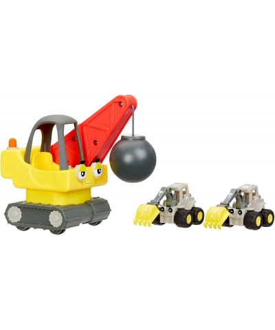 Let’s Go Cozy Coupe? 3pk Construction Mini Push and Play Vehicle for Tabletop or Floor Push Play Car Fun and Color Change for...