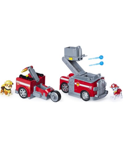 Paw Patrol Marshall Split-Second 2-in-1 Transforming Fire Truck Vehicle Toy with 2 Collectible Figures $51.17 Play Figure Veh...