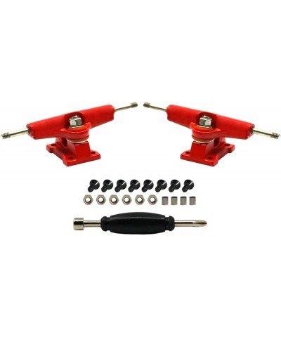 Fingerboard Spacer Trucks with Standard Tuning Red - 32mm Width - Tuned & Assembled $18.02 Finger Toys