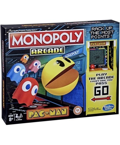 Monopoly- Arcade Pacman (Hasbro E7030105) $60.66 Board Games